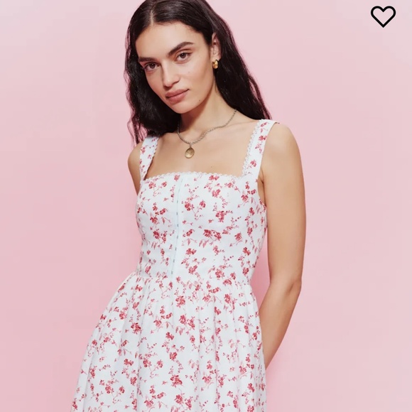 Reformation Dresses & Skirts - Reformation Sheri Linen Dress Rosalie - Size 0